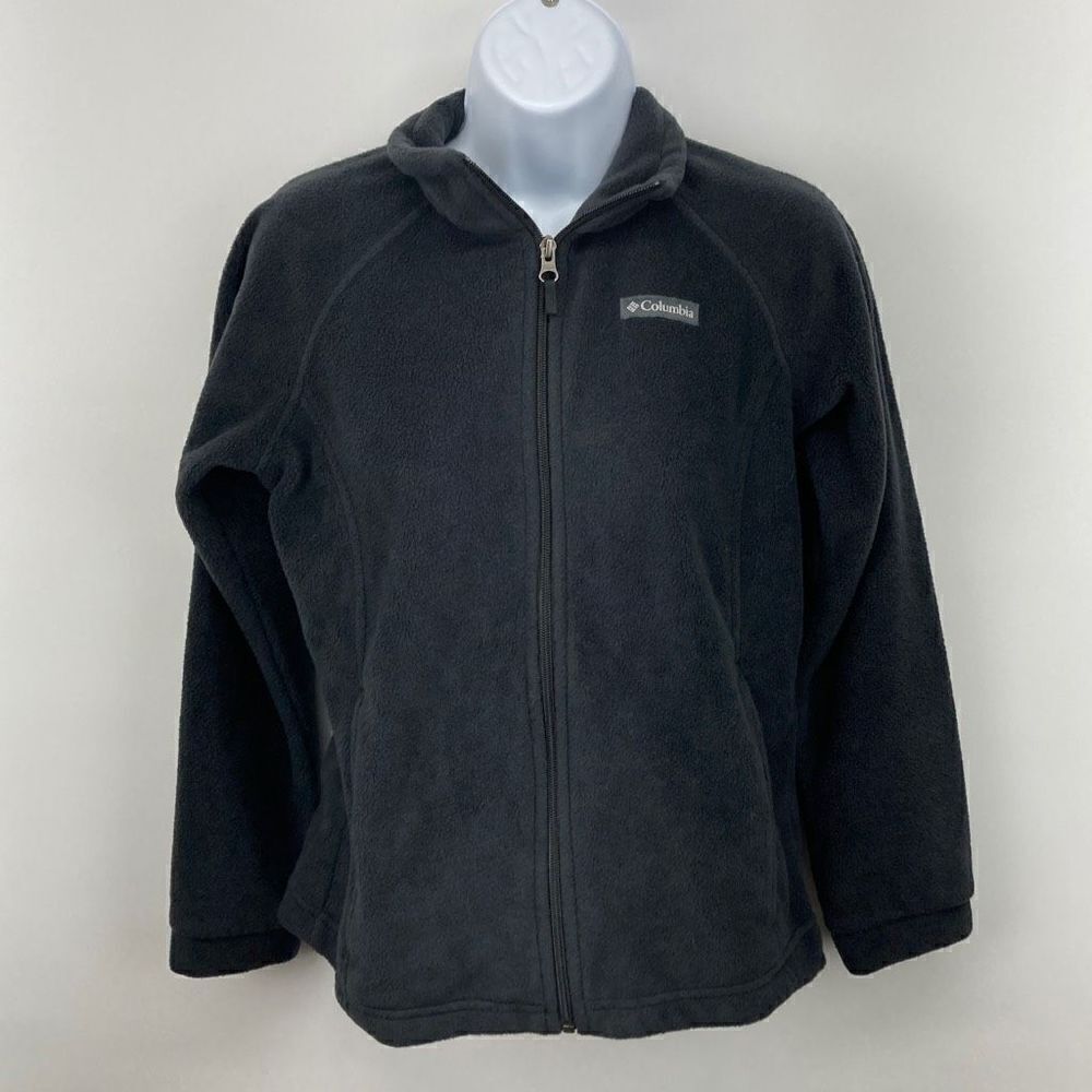 Columbia Benton Springs Fleece Full Zip Youth Girls Size Large